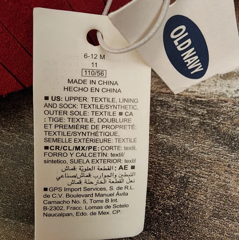 Old Navy Baby Moccasins